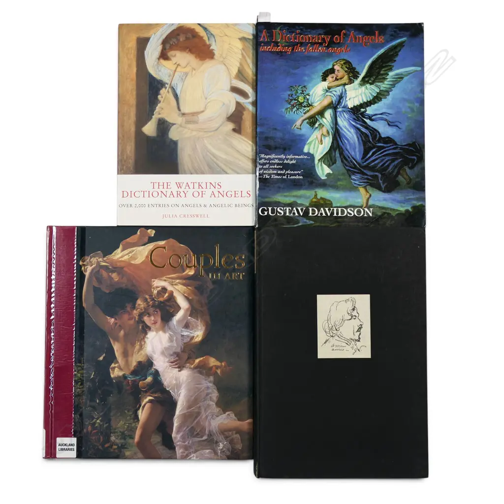 FOUR PUBLICATIONS - ART REFERENCE BOOKS (ANGELS Image 1++